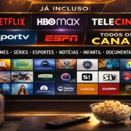 Venda de assinaturas oficiais:
Netflix • Disney+ • Max • Amazon Prime Video • Paramount+