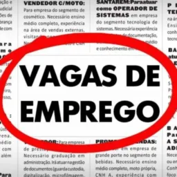 VAGAS DE EMPREGO ITAIPUAÇU 02!