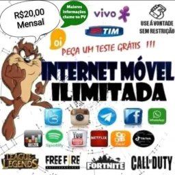 Internet dados ilimitada