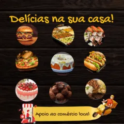 Delícias na sua casa🍔🍕🍟🥮🍤