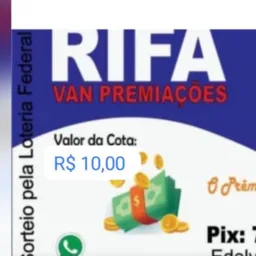 Rifa=van premiações💰💰☘️