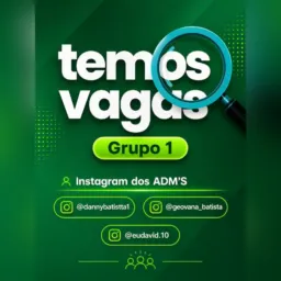VAGAS DE EMPREGOS LUZIÂNIA E ENTORNO