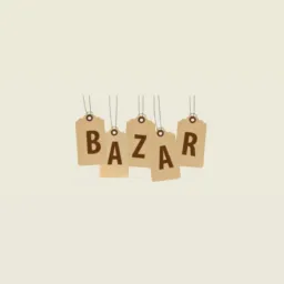 Bazar de Vendas, Trocas e Doação.