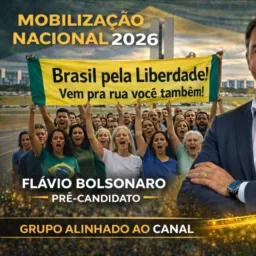 4️⃣5️⃣ Rede de Mobilização - Flávio Presidente - Br pela Liberdade 🇧🇷