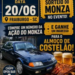 10° Ação Monza placa preta ano 91