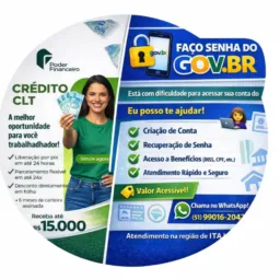 Empréstimo CLT-FGTS-BF-GOV