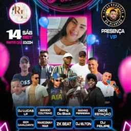 📲B'day da patroa🎶dia 14 sabado