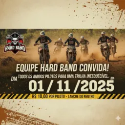 Trilha entre amigos hard band