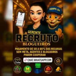 COOPERAÇÃO AGENTES E BLOGUEIROS🎰