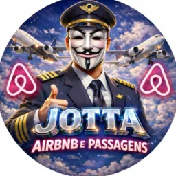 Jotta - AIRBNB E PASSAGENS 50%