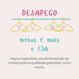 🛍️ Desapego Menos é Mais e CIA 🛍️
