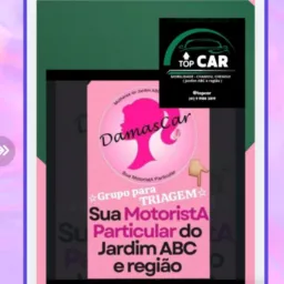 🌷Triagem DamasCar🌷 e 🔝 CAR Motoristas particulares no Jd ABC e região