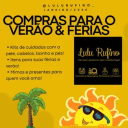 COMPRAS DE VERÃO E FÉRIAS -  É NA LULU RUFINO