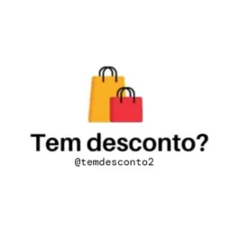 Tem desconto?