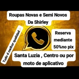 Brechó Santa Luzia, Centro ou entrega por moto d aplicativo, tudo da melhor qualidad. BRECHO SHIRLEY
