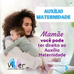 ❤️👩🏻‍💻👩🏻‍🍼 AUXÍLIO MATERNIDADE 🩷💙🤰🏻