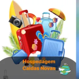 Hospedagem e indicação caldas novas 🌴💦✈️