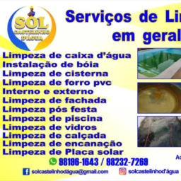 SOL CASTELINHO SERVIÇOS DE LIMPEZA 🤝