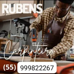 Rubens Carpinteiro/marido de aluguel. chamou resolvi🛠️🔨