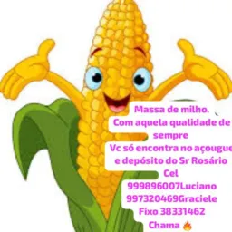 Massa de 🌽 e milho verde