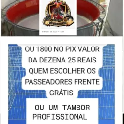 01. GRUPO ENCONTRO DE AMIGOS ZÉ FREITAS  RIFAS DE 10 PASSEADORES OU 1800 NO PIX GRUPO 01