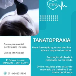 Curso Auxiliar de Necropsia /Tanato