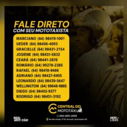 CENTRAL DO 〽️OTO TÁXI🛵💨