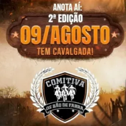 Vem ai 2 edição da cavalgada da cmtv os bao de farra vc e o nosso convidado