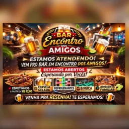 Bar e espetinho Encontro dos amigos174🧡🍻
