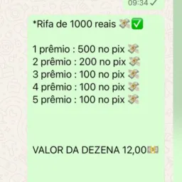 # SORTEIO DE 1000 Reais ✅💸