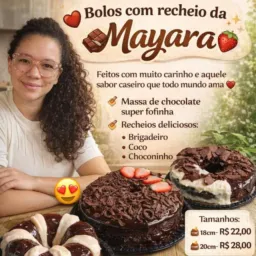 Bolos da mayara😋😋
