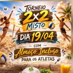 Torneio Dupla Mista 19/04 Arena Queirozz
