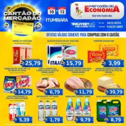 Promoção supermecado Itumbiara 🤝