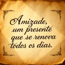Amizade e respeito