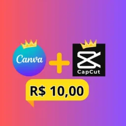 CANVA + CAPCUT = R$ 10