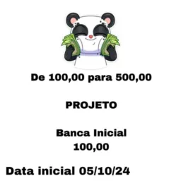 De 100,00 pra 500,00 Clube 🐼