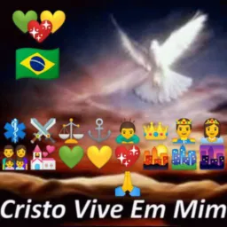 Cristo Vive em Mim.                                         ⚕️⚔️⚖️⚓👨‍👩‍👧‍👦💒