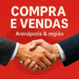 COMPRA E VENDAS ARENÁPOLIS & REGIÃO 🤝🏼