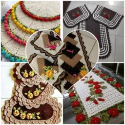 Tapetes por encomenda tudo em croche 🥰