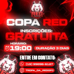 INSCRIÇÕES COPA RED