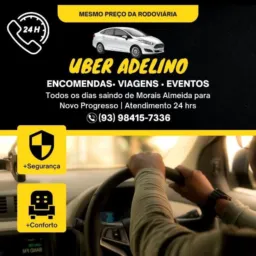 UBER🚘MORAES x NOVO PROGRESSO  24 HORAS