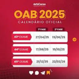 OAB MATERIAL  2025