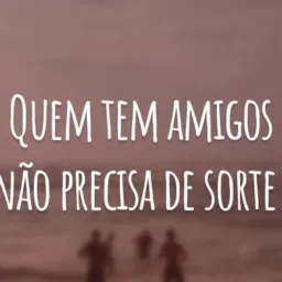 Amizade pra sempre 😊