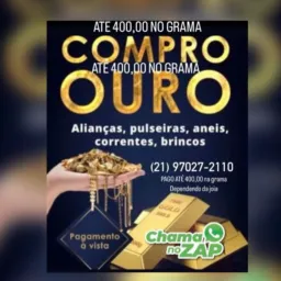 010 - OURO ATÉ 380 O GRAMA