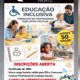 CURSO DE APOIO ESCOLAR CUIDADOR SOUZEL