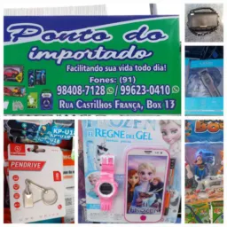 Ponto do inportado👜🧸🌂⚽️💍🔦