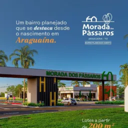 loteamento morada dos pássaros em Araguaína To