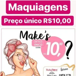MAQUIAGEM A 10$