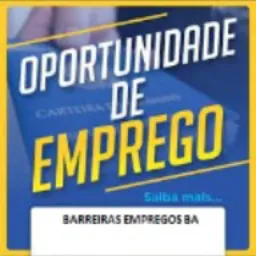 SÓ .BARREIRAS EMPREGOS BA