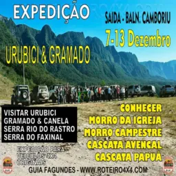 🔥Serras💥Gramado🔥Rio do Rastro 💥Praias🏖Roteiro 4x4💥